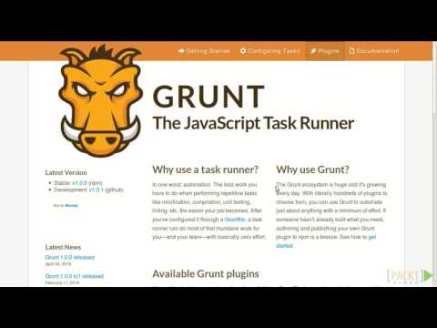 Mastering Grunt Adding Quality Checks with ESLint | packtpub com