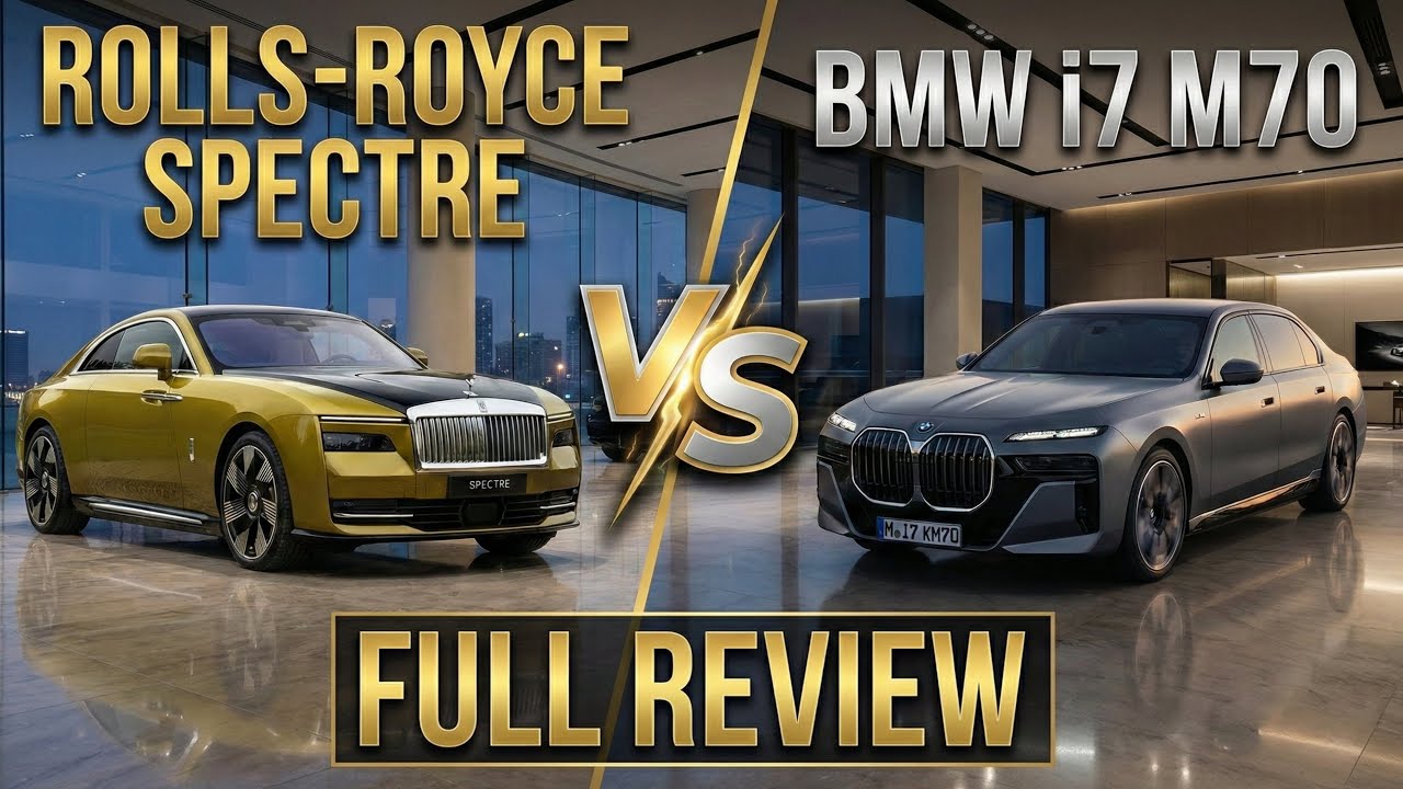 $160K vs $420K: Is the BMW i7 M70 Actually Better Than a Rolls-Royce Spectre? 🧐