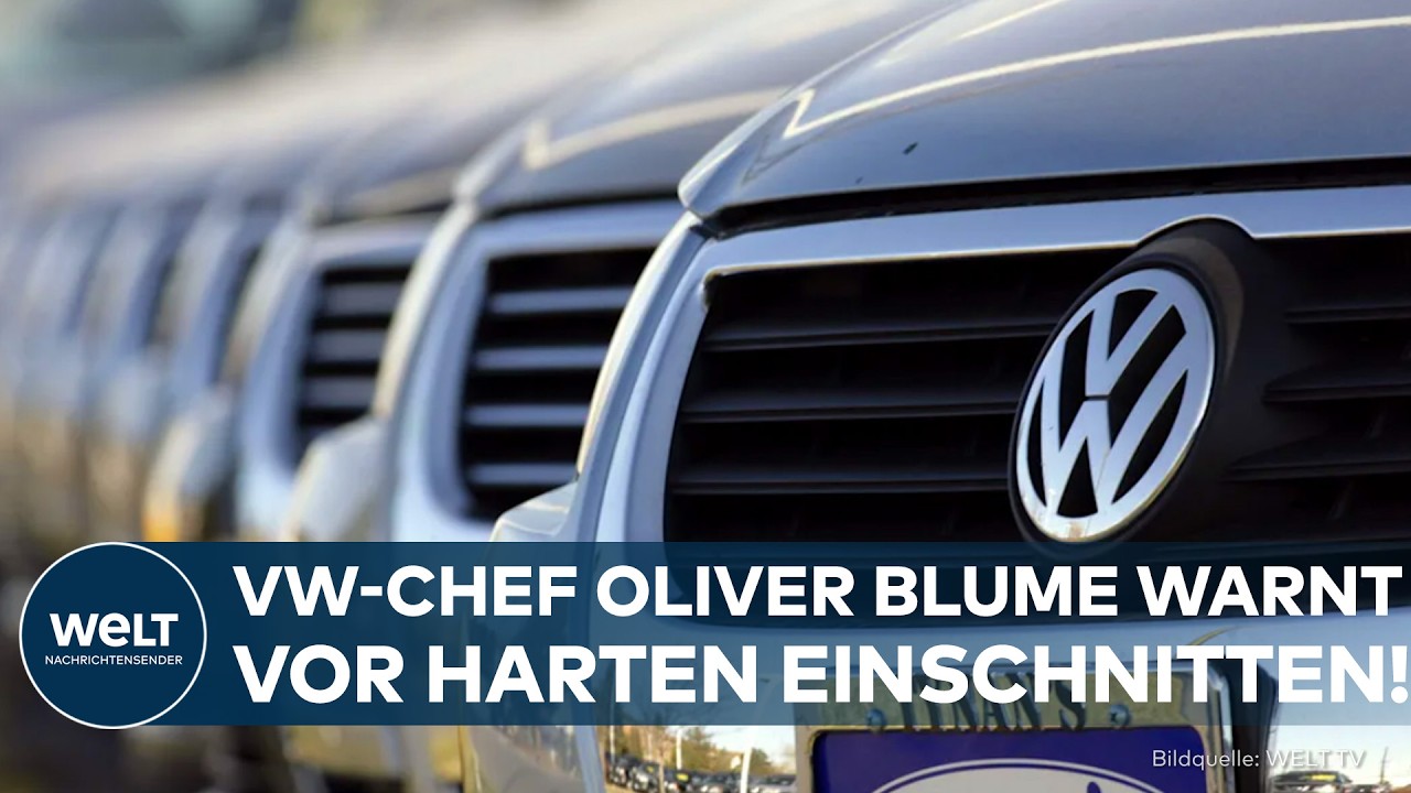 VW IN DER KRISE: Oliver Blume schlägt Alarm! Mehrere Werke und Tausende Arbeitsplätze in Gefahr!