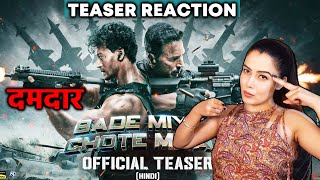 Bade Miyan Chote Miyan TEASER Reaction | Akshay Kumar And Tiger Shroff,