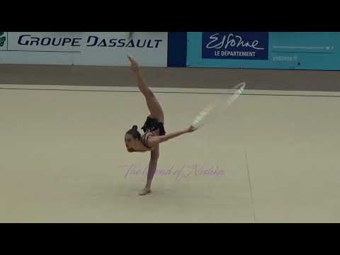 Petya BORISOVA (BUL) hoop - 2018 Corbeil senior AA