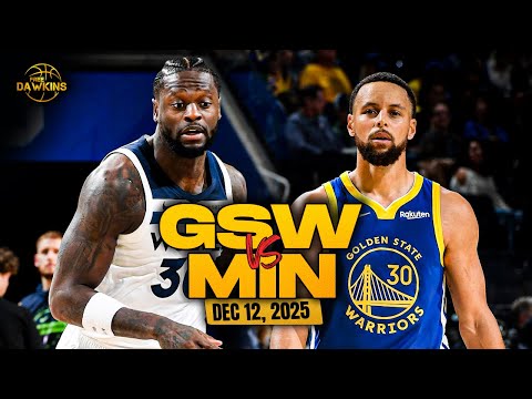 Golden State Warriors vs Minnesota Timberwolves Full Game Highlights | Dec 12, 2025 | FreeDawkins