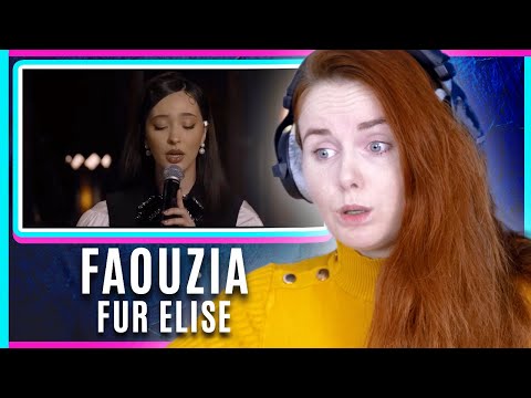 Vocal Coach reacts to and analyses Faouzia - Fur Elise