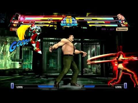Marvel vs Capcom 3 - Online Player Match #4 (MVC3 Gameplay)