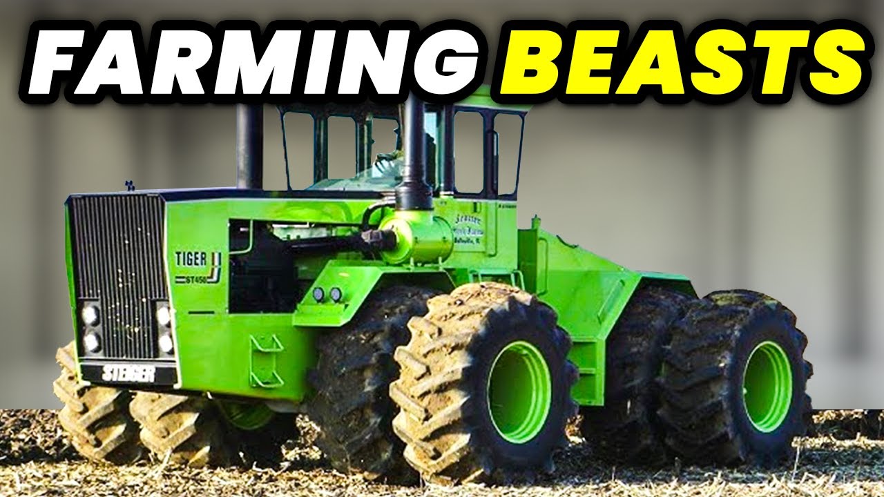 12 MOST Powerful Tractors Of All Time!