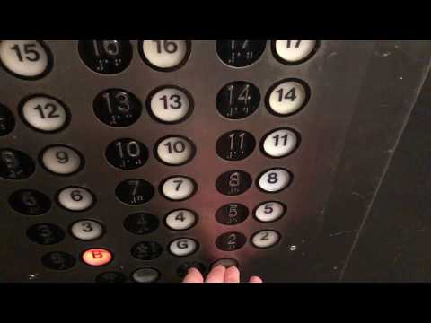 Westinghouse/General Selectomatic service elevator - 4 Gateway Center - Downtown, Pittsburgh, PA