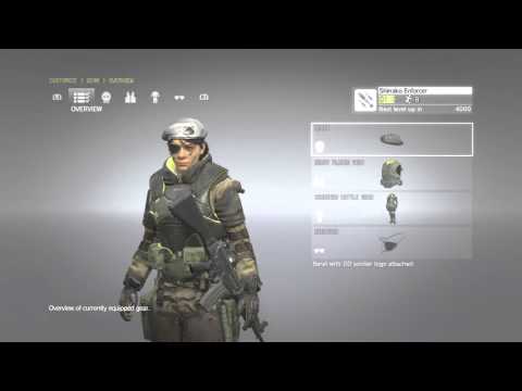 Metal Gear Online 3 - Enforcer Class - All Weapons, All Abilities, All Gear & Ascension Gear