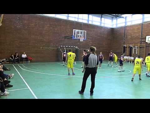 Fürge Vasas - Zsíros Akadémia Kőbánya U12 kosárlabda mérkőzés 2014.02.22.