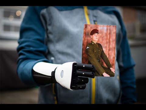 Meet Daz, the world's first military veteran with a Hero Arm!