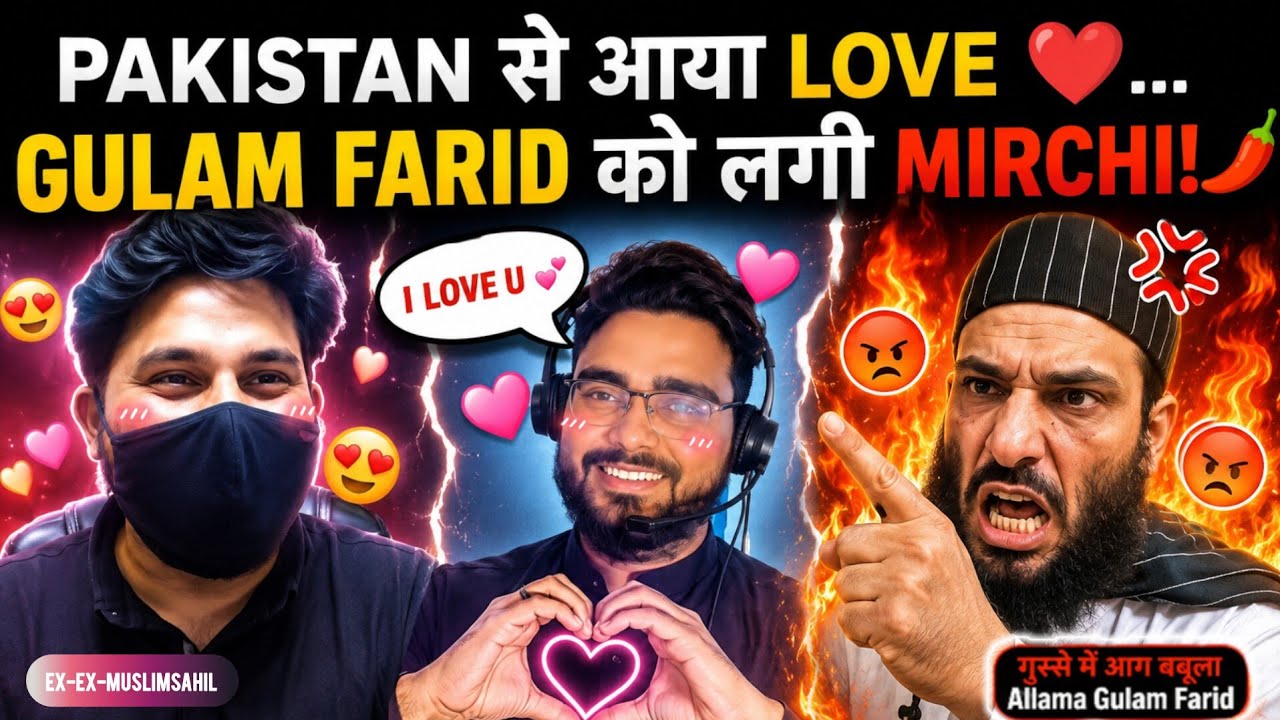SAHIL का FAN हुआ PAKISTANI MODERATOR ❤️ | GULAM FARID SHOCKED! 😳