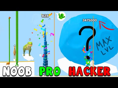 GREW HIGHER THAN THE SECRET PLANET! 🗼 ALL LEVELS IN LONG NECK