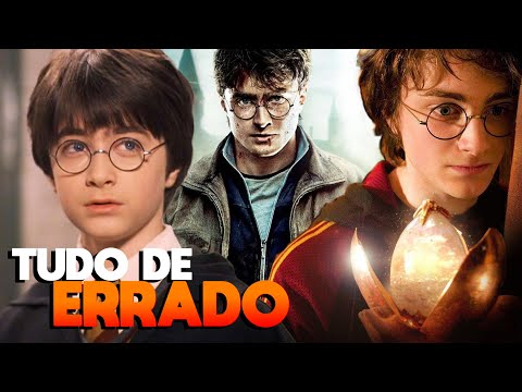 TUDO de ERRADO com a SAGA DE HARRY POTTER