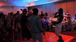 V.I.C crashes wedding during &quot;Wobble&quot;