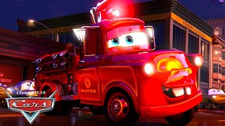 Mater Rescues Lightning McQueen | Mater's Tall Tales | Pixar Cars