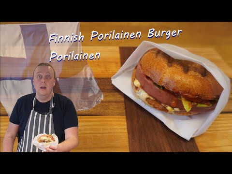 Finnish Porilainen Burger | Porilainen