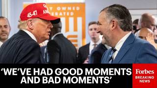 Trump jokes about his relationship with Ted Cruz at joint Texas event