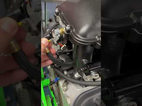 Oil catch can on the LS v8 motor from @ChaseBaysTV is super nice and is well worth the purchase. #LS