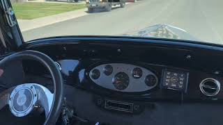 1932 Ford Tudor Sedan Street Rod Ride Along