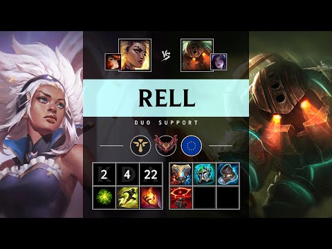 Rell Support vs Nautilus - EUW Grandmaster Patch 25.14