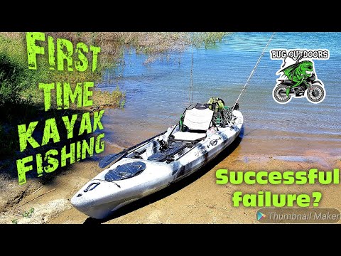 First time trying Kayak fishing a successful failure