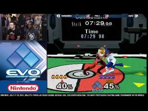 EVO 2015 SSBM: Shroomed vs. Hard Pools