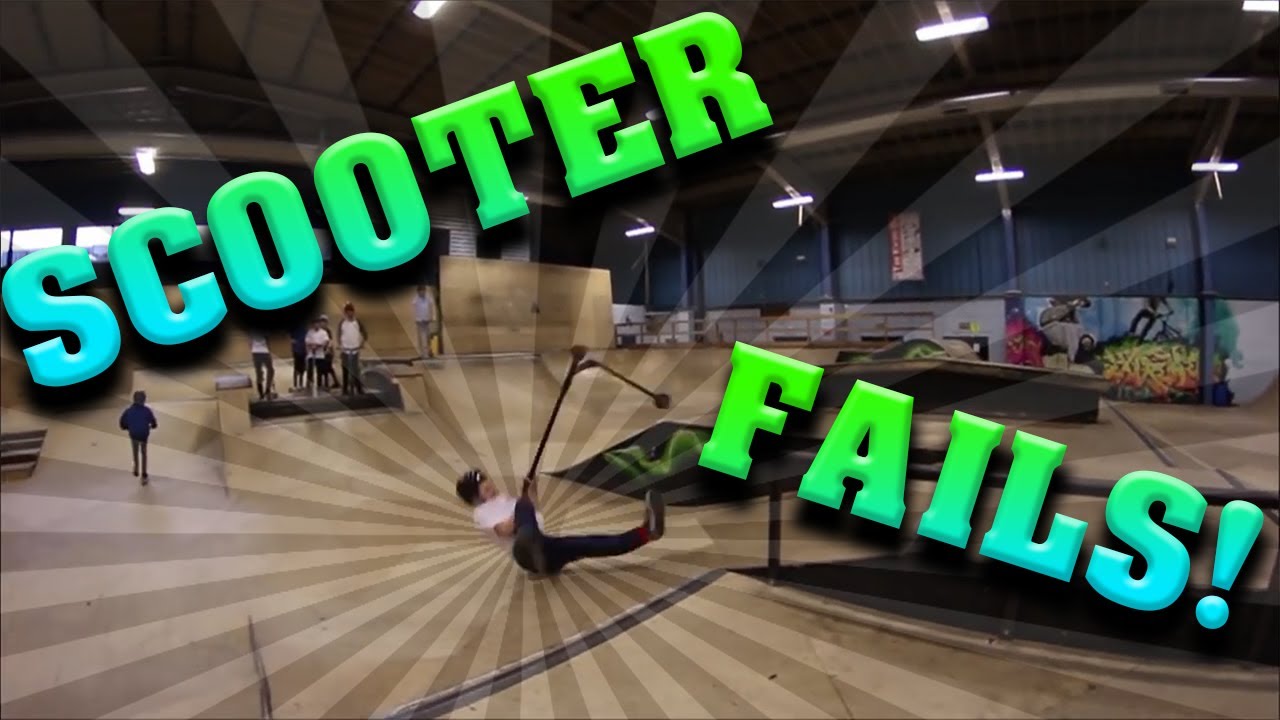SCOOTER FAIL COMPILATION 2017