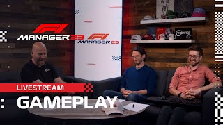 F1® Manager 2023 | Livestream:  Gameplay Deep Dive, Vegas, Team Switching and more!