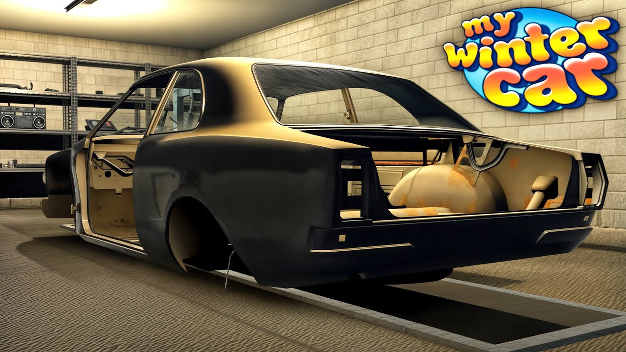 Comprei o CARRO e levei PRA CASA - My Winter Car #2