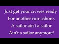Derina Harvey Band The Last Shanty Lyrics