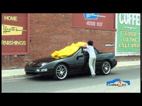 How To Install a Custom Car Cover - Crafted2Fit by Covercraft