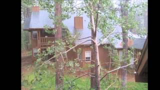 preview picture of video 'Gloomy day. More relaxing at the resort - Our Trip to WorldMark Pinetop, AZ - July 22, 2014'