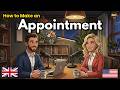 How To Make An Appointment In English English Conversation Practice