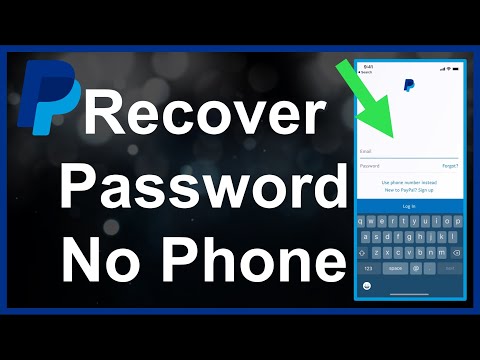 How To Recover/Change PayPal Password Without Phone...