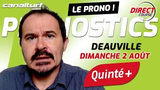 emission video des courses turf pmu du Dimanche 2 août 2026