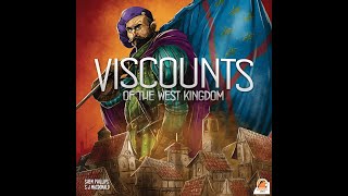 Viscounts of the West Kingdom Board Game Unboxing 4k