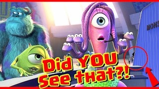 Monsters inc. Easter Eggs and Hidden Messages
