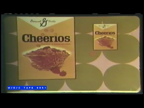 WOC Tape 0051 Commercial Compilation "General Mills Cheerios Cereal" - 1960s