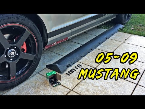 Mustang ORIGINAL Side Skirt Installation [05-09]