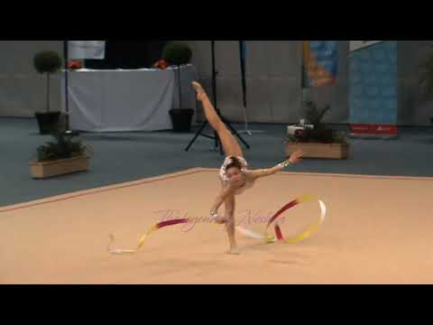 Ambre CHABOUD (FRA) ribbon - 2012 Calais junior AA