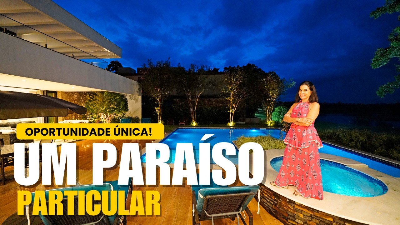 ESSA CASA TEM A MELHOR VISTA DO CONDOMÍNIO LAGO AZUL! PREPARE-SE PARA SE SURPREENDER.