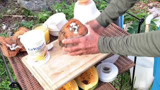 Eleuthera Bahamas Fruit Smoothie Breakfast