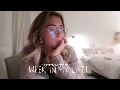 productive week in my life 📖🧸 / FEE ZOE