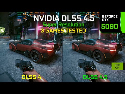 NVIDIA DLSS 4.5 vs DLSS 4 Comparison - A Significant Improvement | RTX 5090 4K