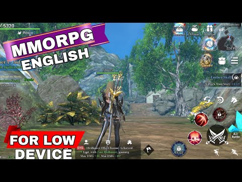 MMORPG Mobile  For Low Device English version Android/ios 2024