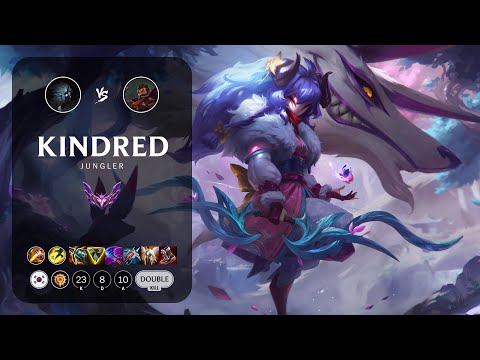 Kindred Jungle vs Graves - KR Master Patch 13.21