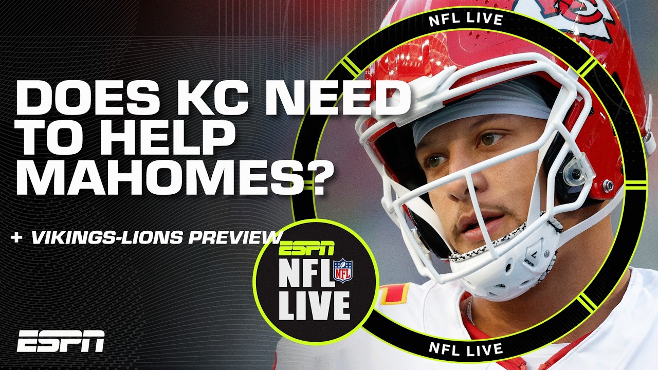 Who could the Chiefs target to boost their offense? | NFL Live