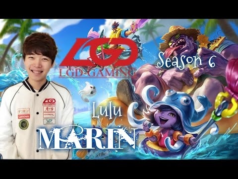 LGD MaRin LULU Top vs Hecarim - Patch 5.24 KR | League of Legends