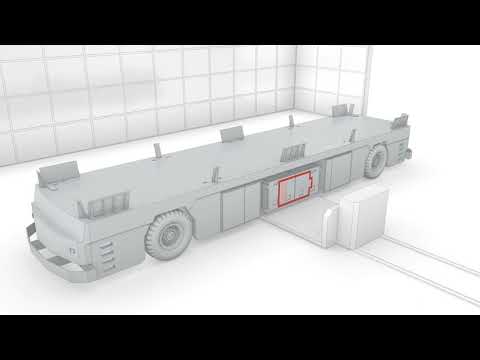 Fast charging and battery swapping on Automated Guided Vehicles