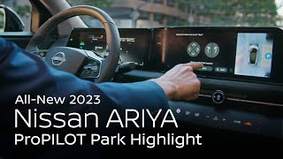Nissan 2023 Nissan ARIYA ProPILOT Park Highlight
