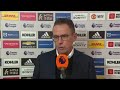 Ralf Rangnick's first after Manchester United match interview at Old Trafford!